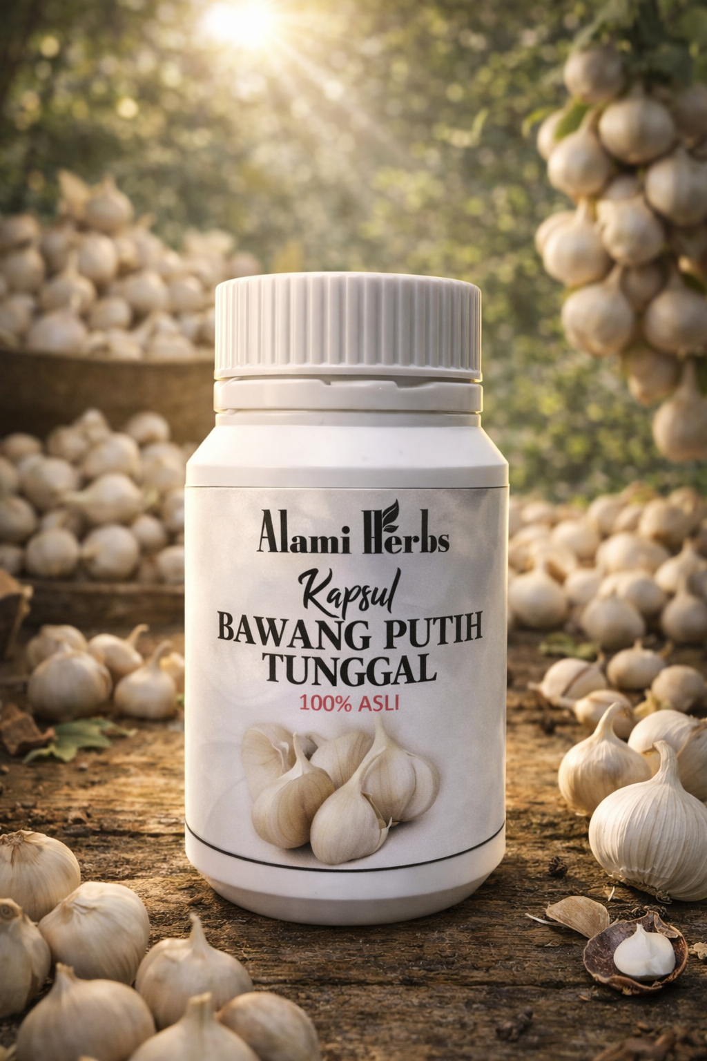 KAPSUL 100% BAWANG PUTIH TUNGGAL ASLI