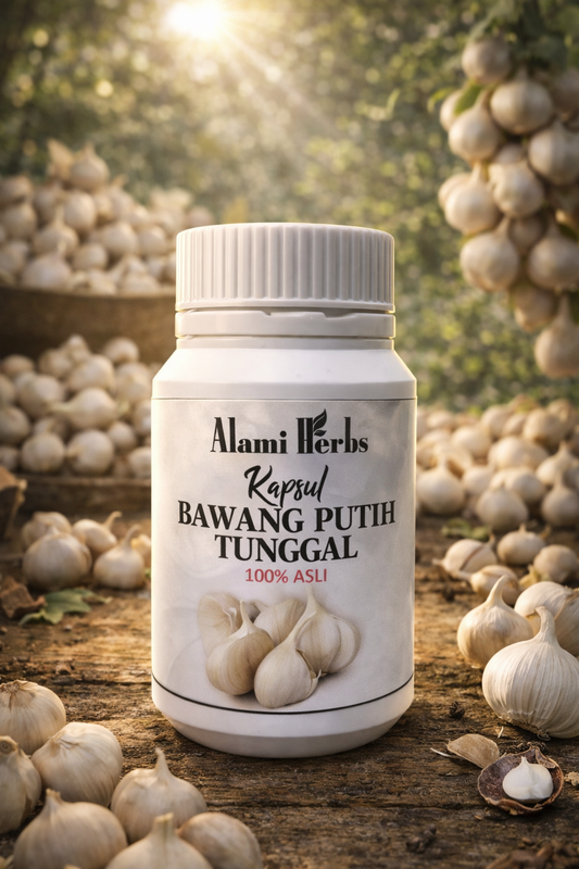 KAPSUL 100% BAWANG PUTIH TUNGGAL ASLI
